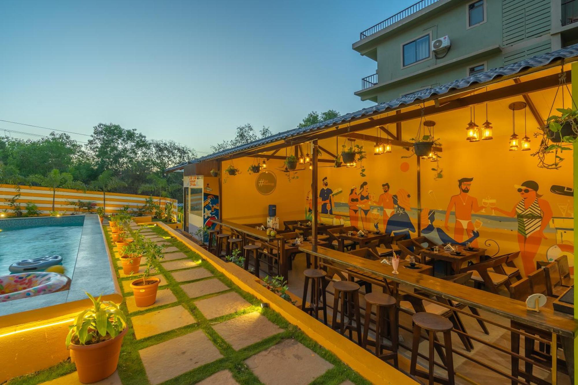 The Social Stays Goa, Morjim Formerly Artbuzz Exterior photo